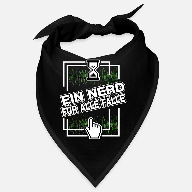nerd administrator IT abteilung pixel coder Bandana