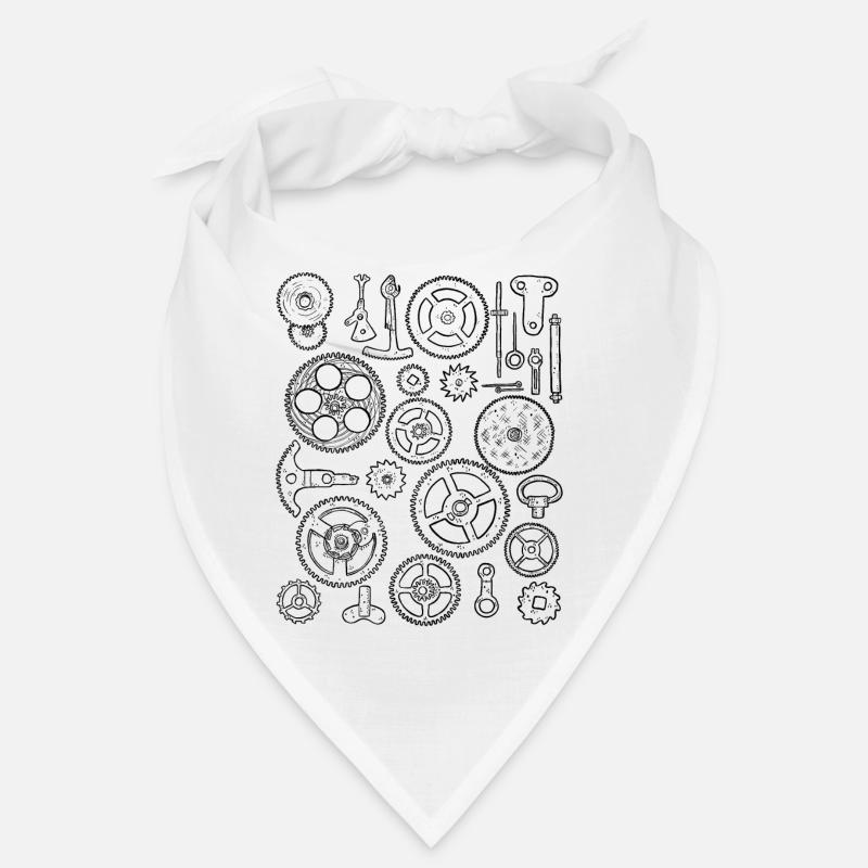 Pièces de montre Pièces de montre Engrenage Mécanisme Mouvement Bandana