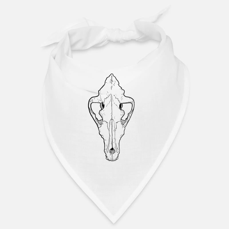 Pferdeschädel Pferd Totenschädel Bandana