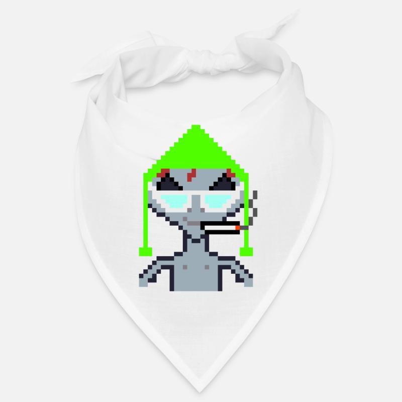 Pixel Alien « Fumée d’été » Bandana