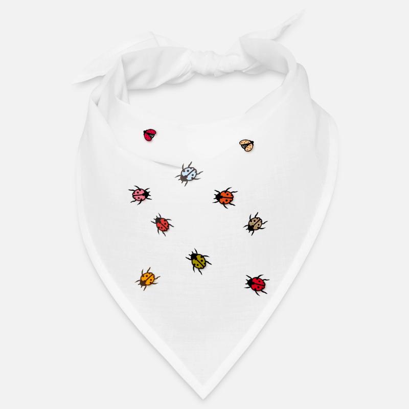 Ladybugs, insects, luck Bandana