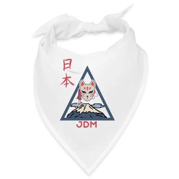 JDM Fan - Bandana - Weiß - Vorne