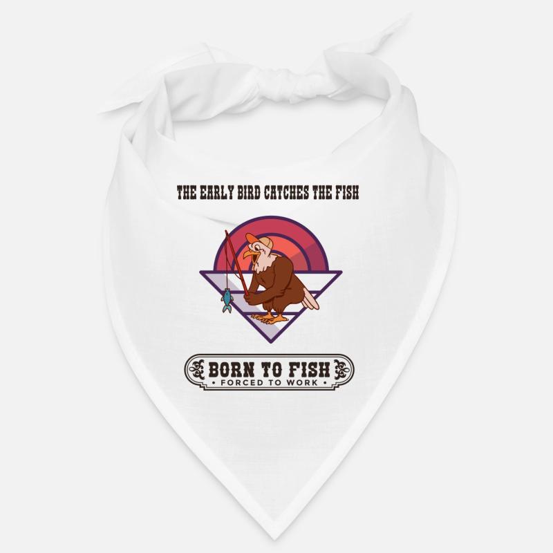 Le lève-tôt attrape le poisson Bandana