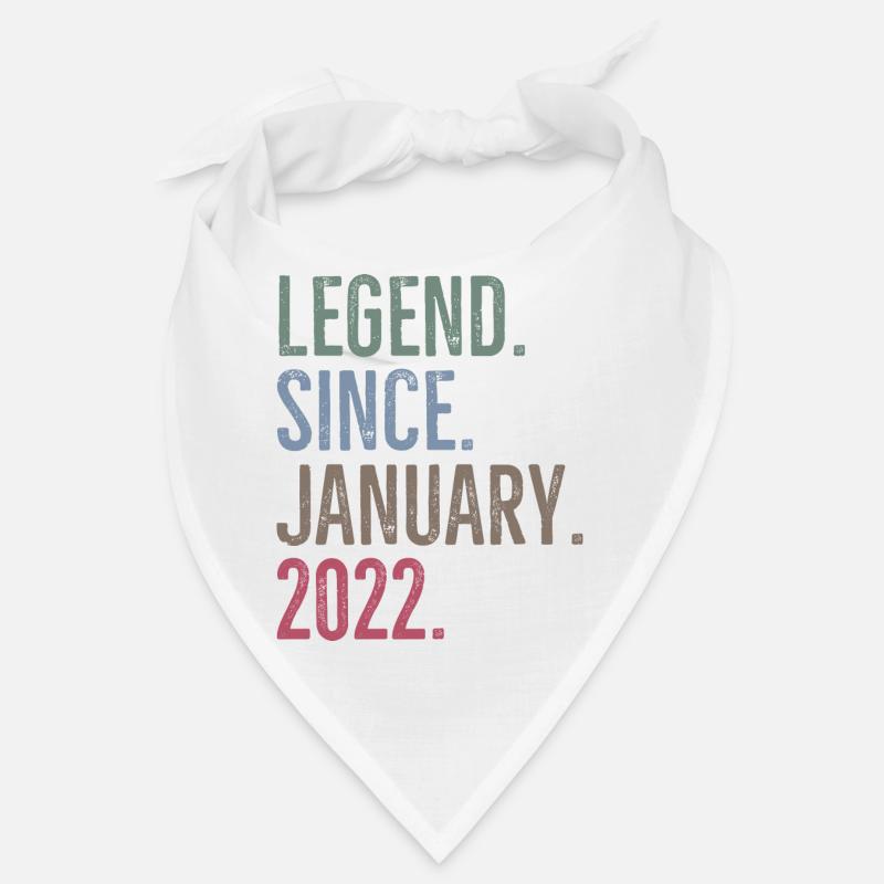Légende depuis janvier 2022 Bandana