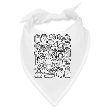 Boutique & Mode Doodles - Bandana - Weiß - Vorne