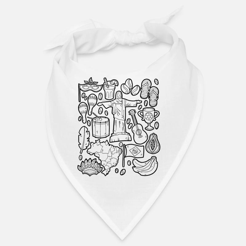 Brasilien Bandana