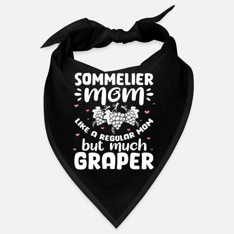 Sommelier – Wine Whisperer Wine Drinker Wine Lover Bandana