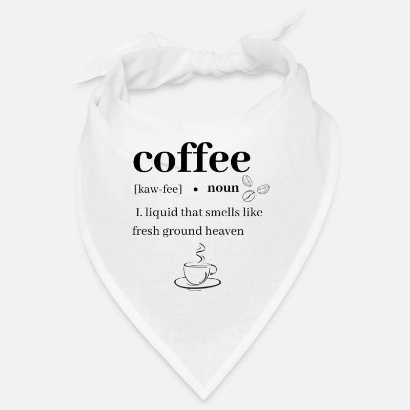 Die Definition von Kaffee Bandana