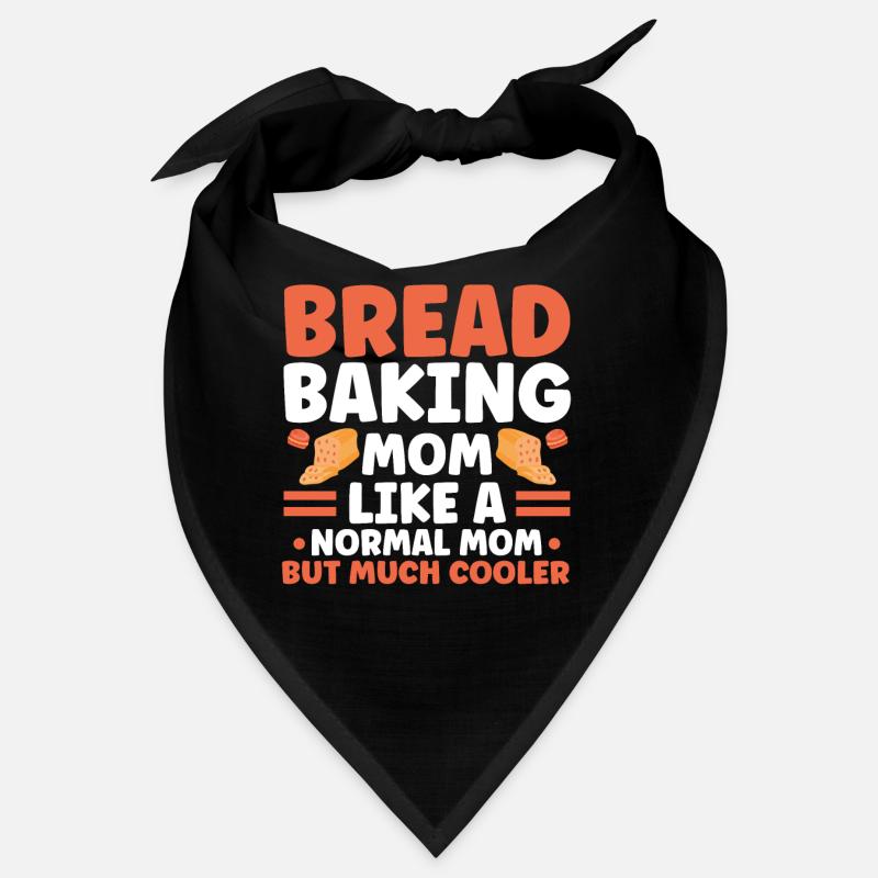 Brotbacken Geschenk Bäckerei Zitat Bäcker Bandana