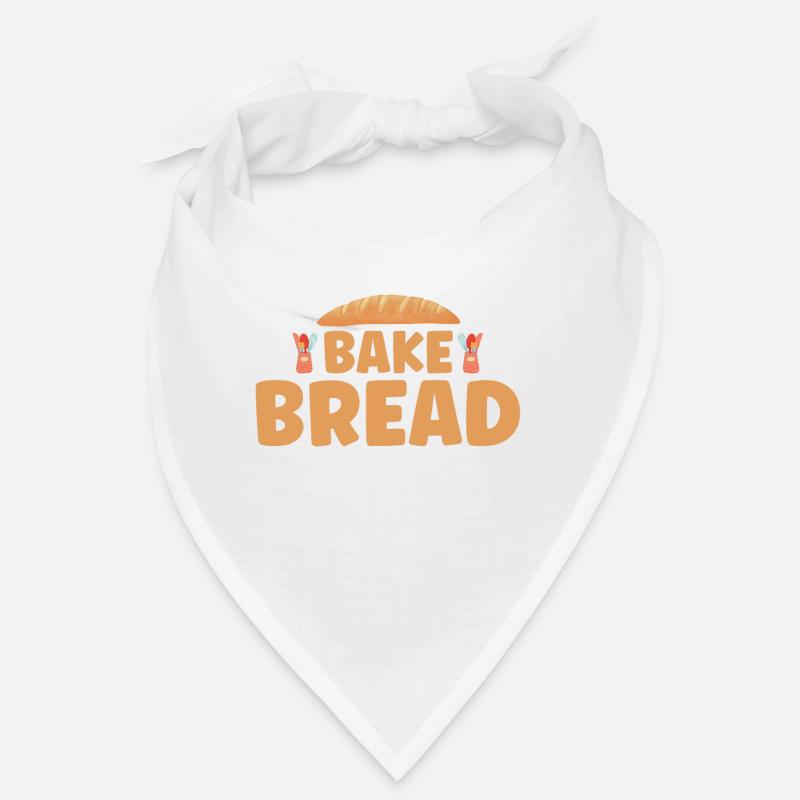 Brotbacken Geschenk Bäckerei Zitat Bäcker Bandana