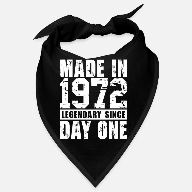 Made in 1972, Legendary Since Day One Bandana