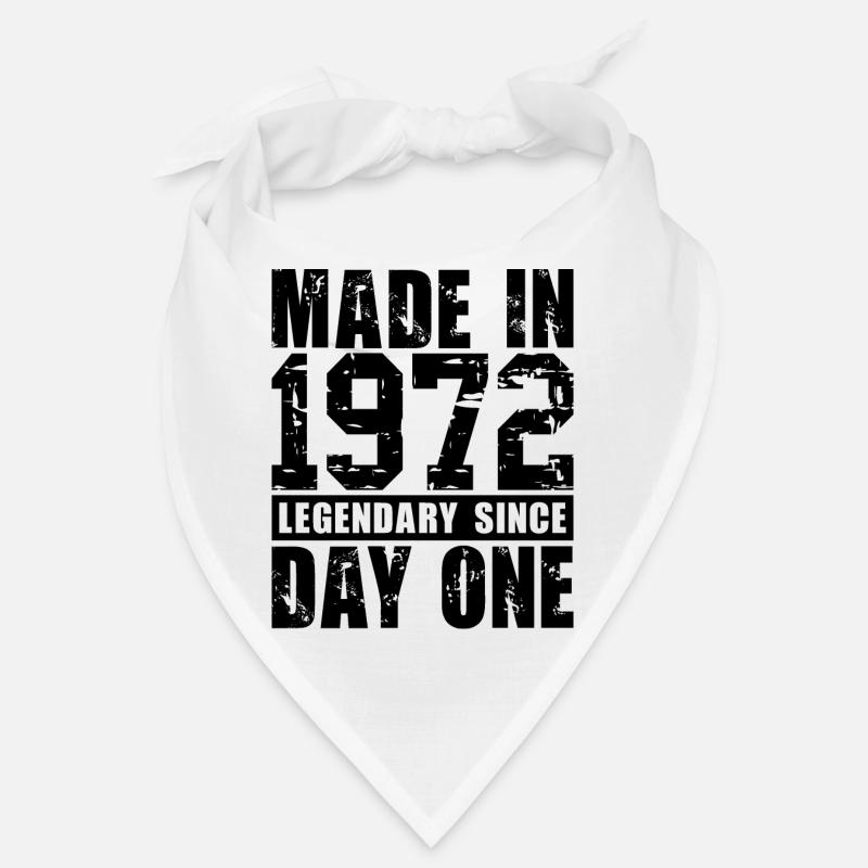 Made in 1972, Legendary Since Day One Bandana
