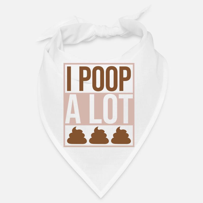 Je fais beaucoup caca Bandana