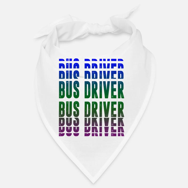 Conception du chauffeur de bus Bandana
