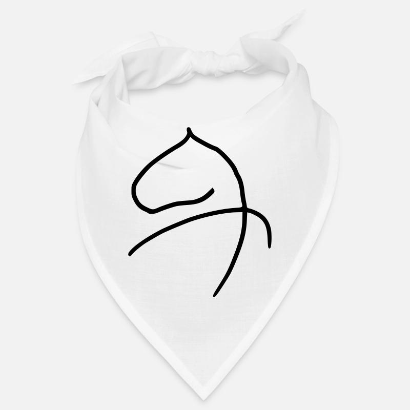 Pferd Bandana