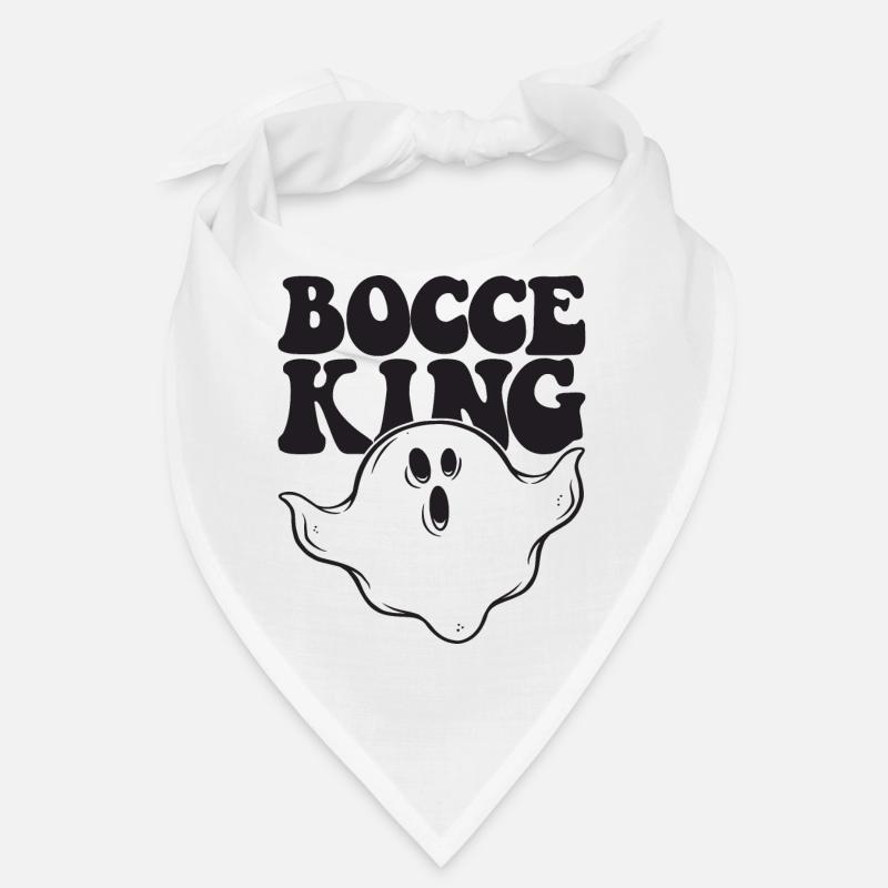 Bocce King Boules Ball Halloween Costume Boule Bocce Bandana