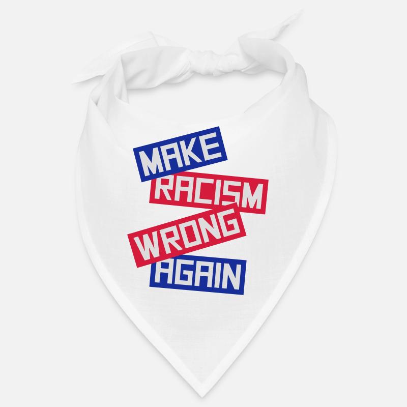 make racism wrong again Bandana