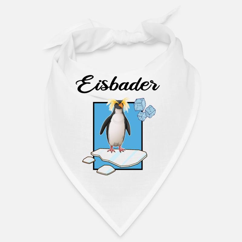 Eisbader "Winterschwimmer pinguin" Eisbad Bandana