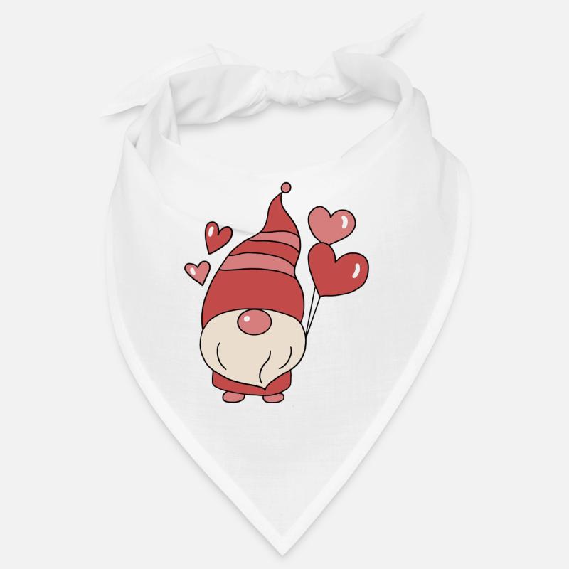 Valentine's Day Gnome Bandana