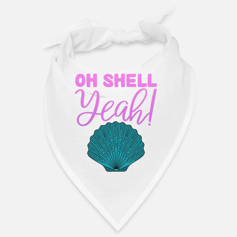Oh Shell Yeah - Seashell Hunter Sea Shell Hunting Bandana