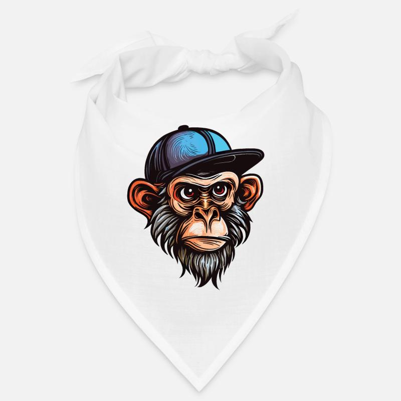 Drôle de singe Bandana
