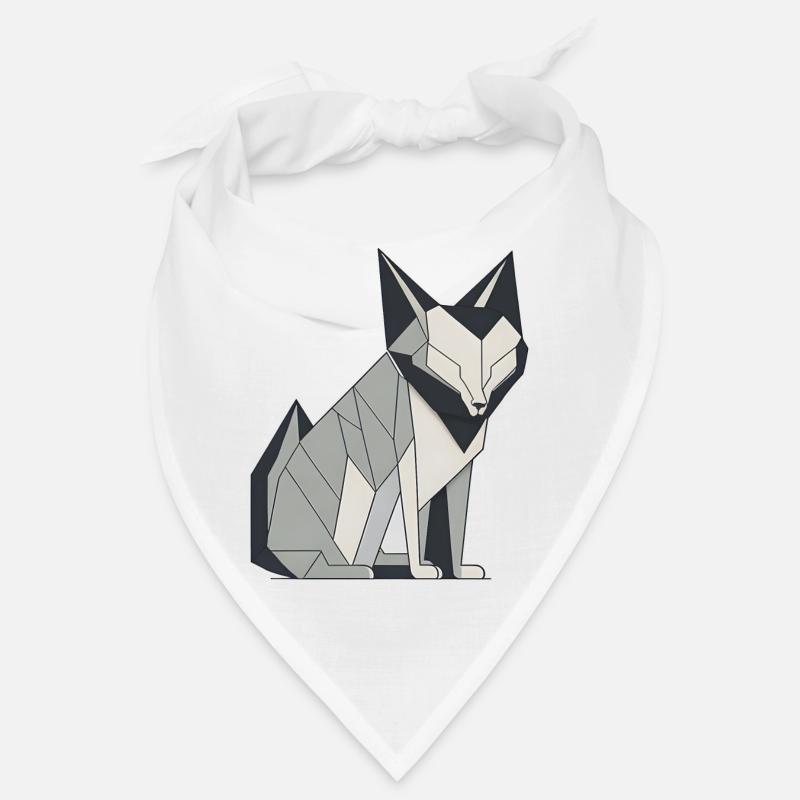 Geometric Cat Bandana