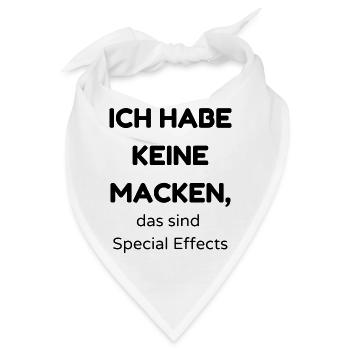Macken - Bandana - Weiß - Vorne