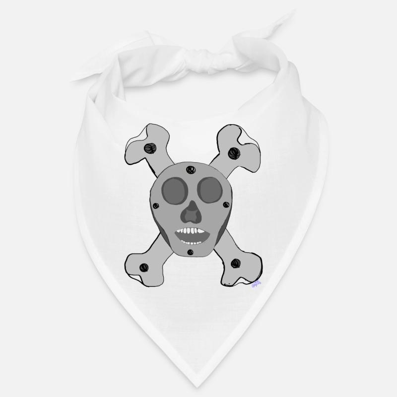 Skeleton 1st alloy in titanium d a human being Bandana
