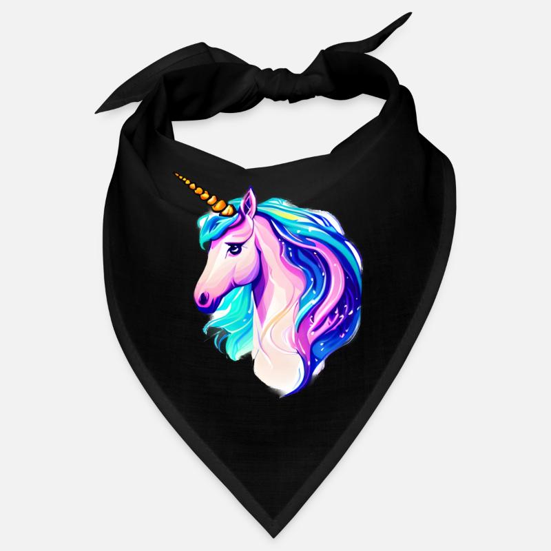 Einhorn Fabeltier Unicorn Mädchen Einhörner Bandana