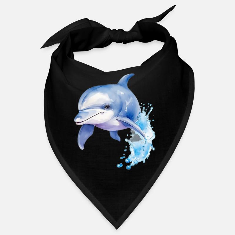 Blue Dolphin Bandana