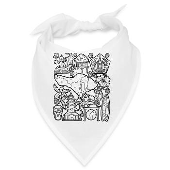 Bali - Bandana - Weiß - Vorne