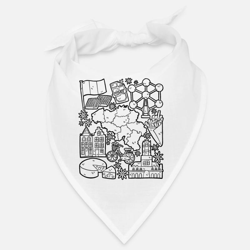 Belgium Bandana