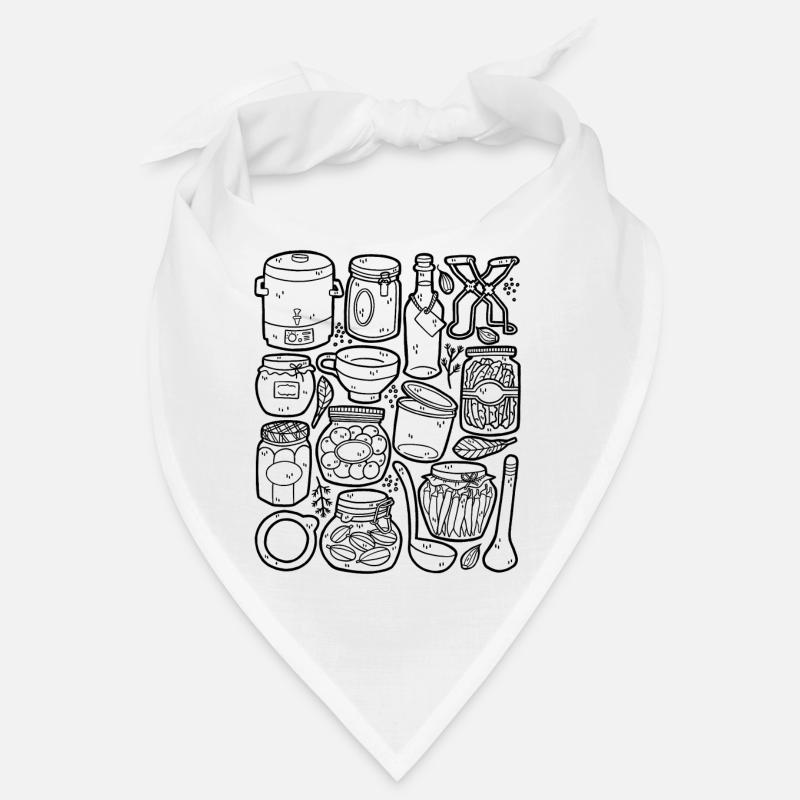 Canning, boiling, fermentation Bandana