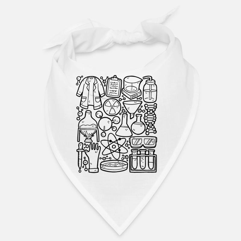 Chimie - Bandana - blanc