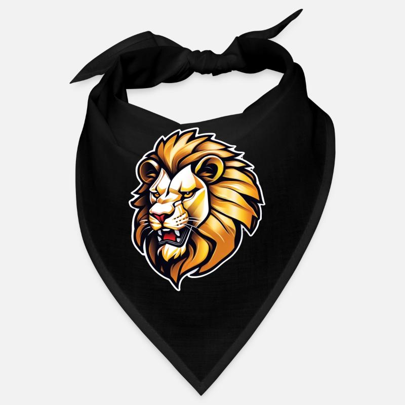 tete de lion Bandana