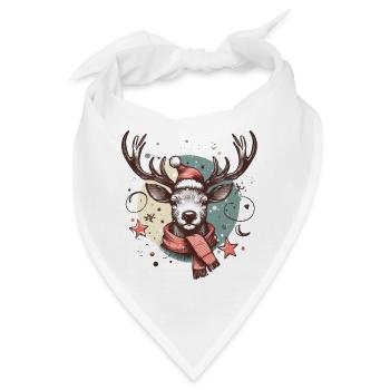Rudolph - Bandana - Weiß - Vorne