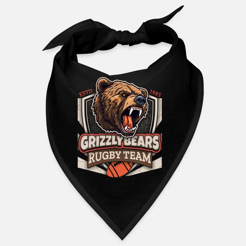 Rugby, Équipe des Grizzly-Bears, Logo Grizzlybären Bandana