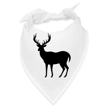 Karibu - Bandana - Weiß - Vorne