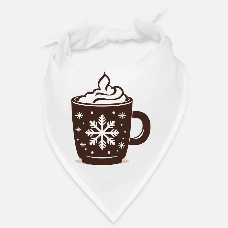 Hot Chocolate Christmas Bandana