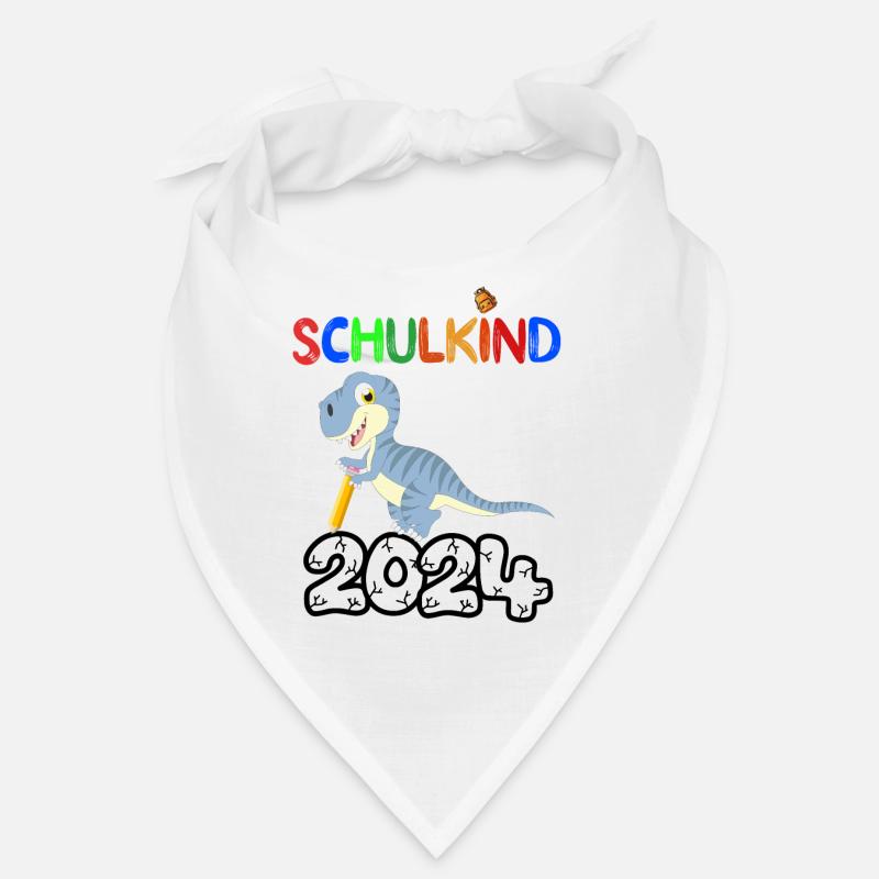 Schulkind Einschulungs Dino 2024 Erstklässler Bandana