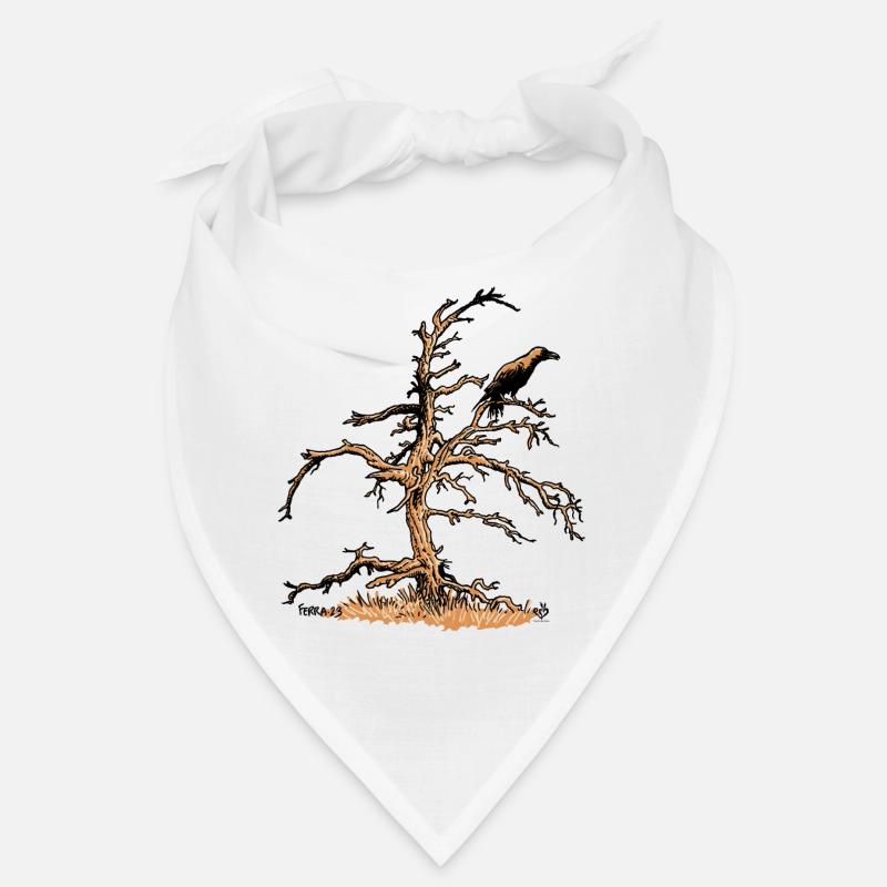 Corbeau et Pin Bandana