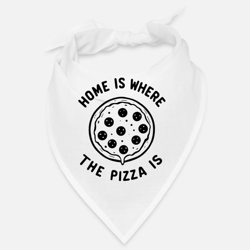 Home is Where the Pizza is Bandana