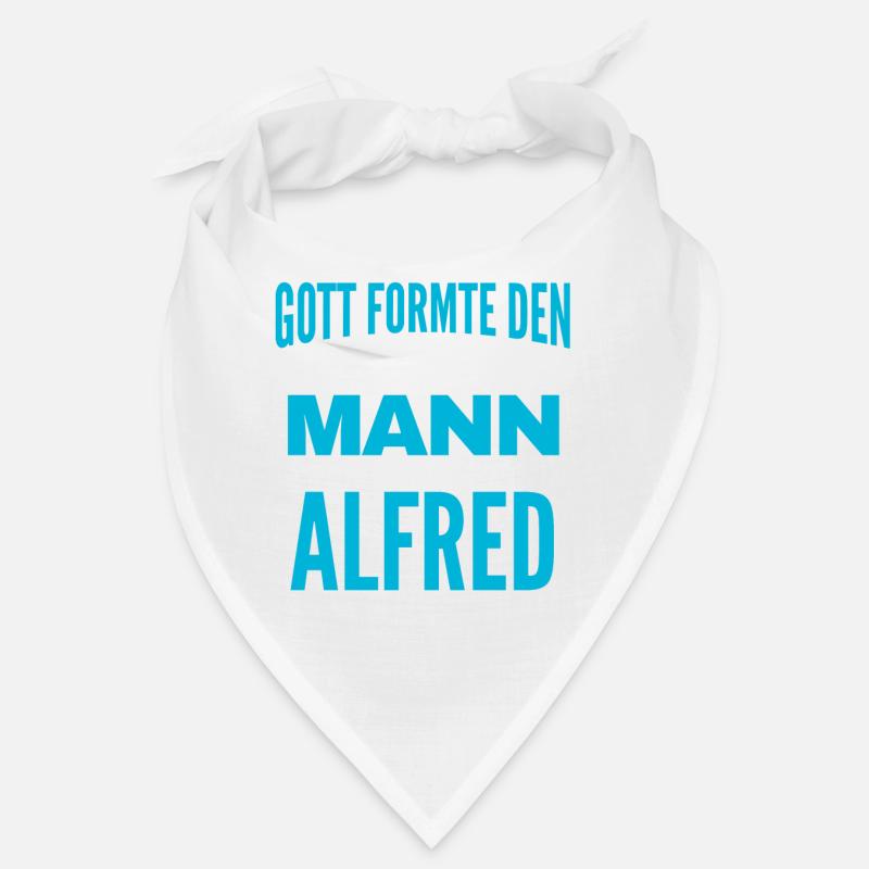 Alfred Name Design Bandana
