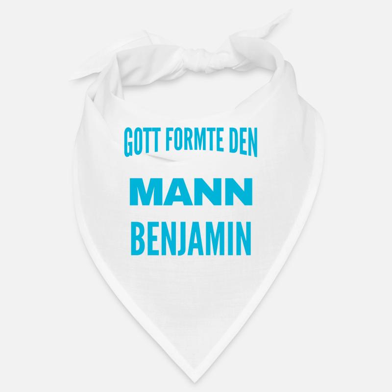 Benjamin Name Design Bandana