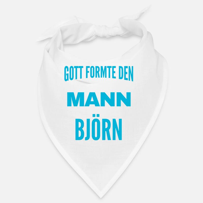 Björn Name Design Bandana