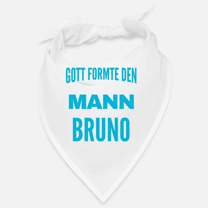 Bruno Name Design Bandana
