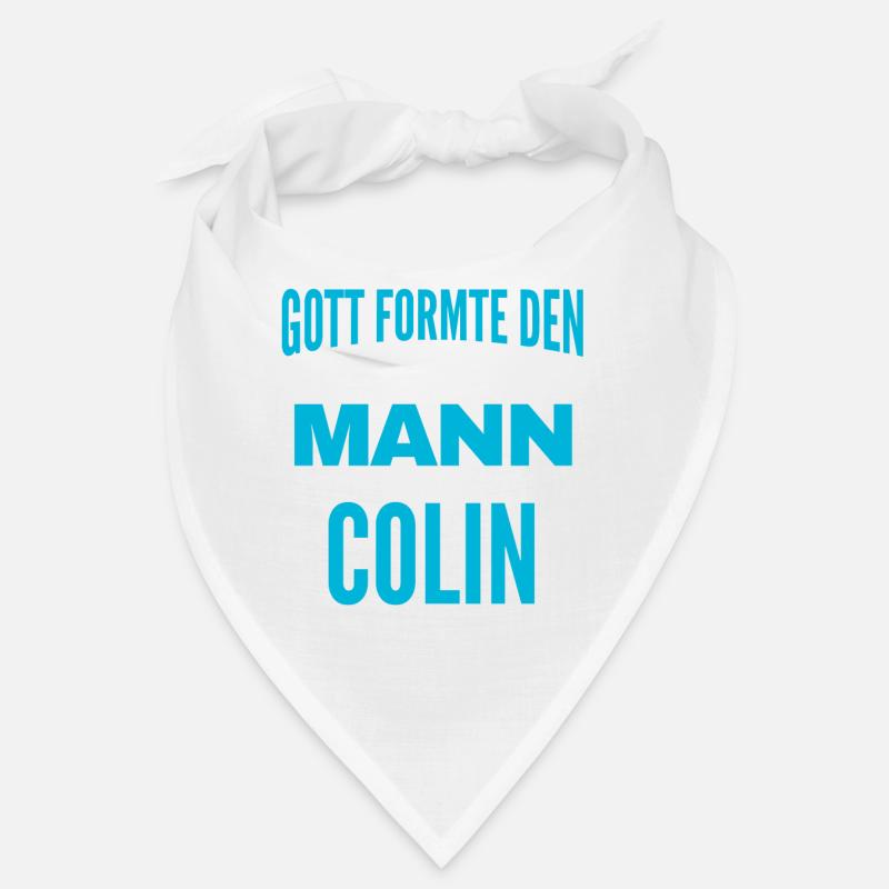 Colin Name Design Bandana