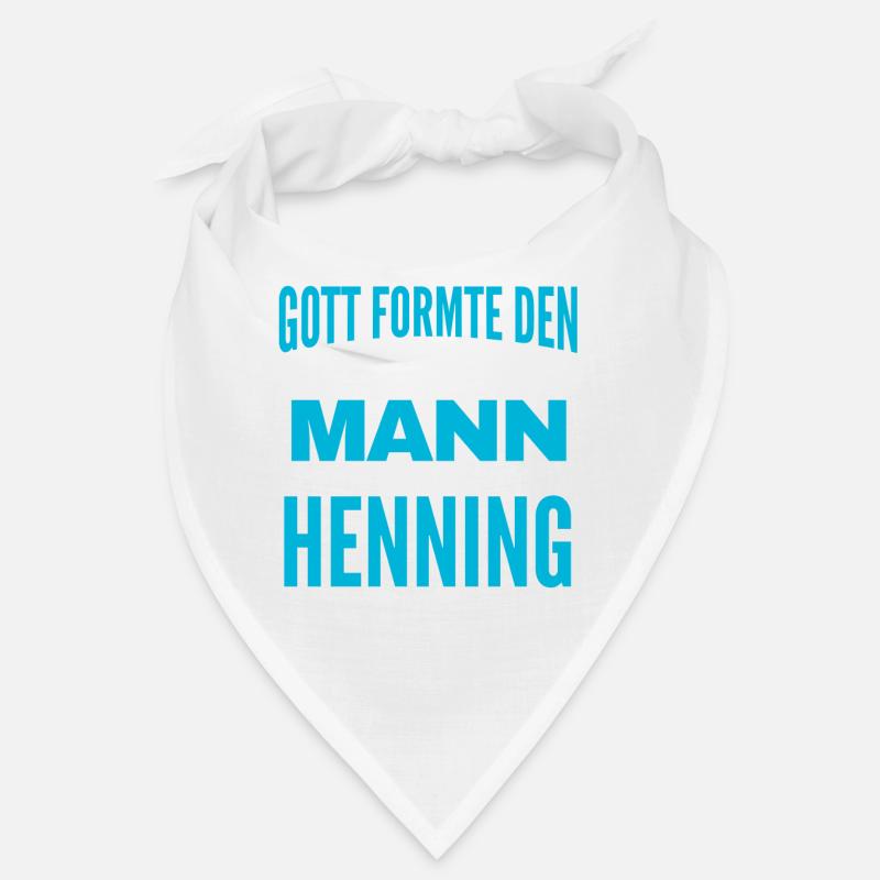 Henning Name Design Bandana
