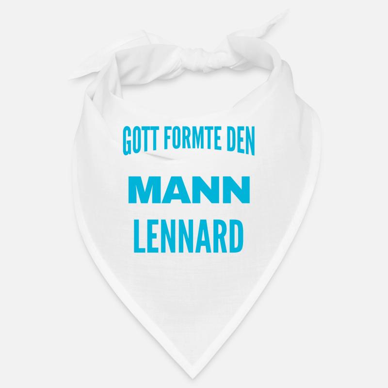 Lennard Name Design Bandana