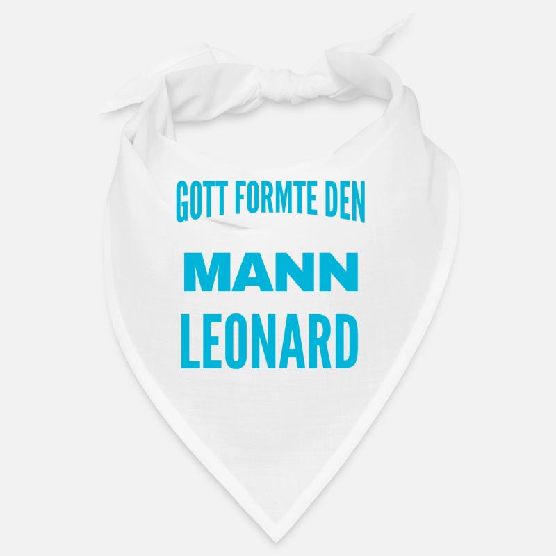 Leonard Name Design Bandana